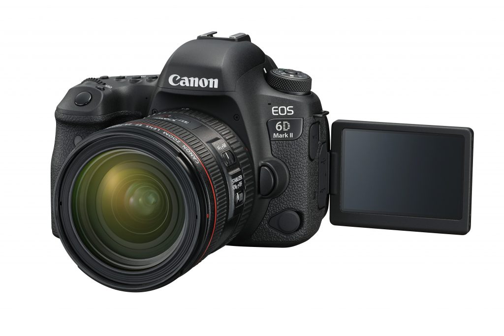 Canon EOS 6D Mark II Left LCD Open EF24-70mm F4L USM FSL